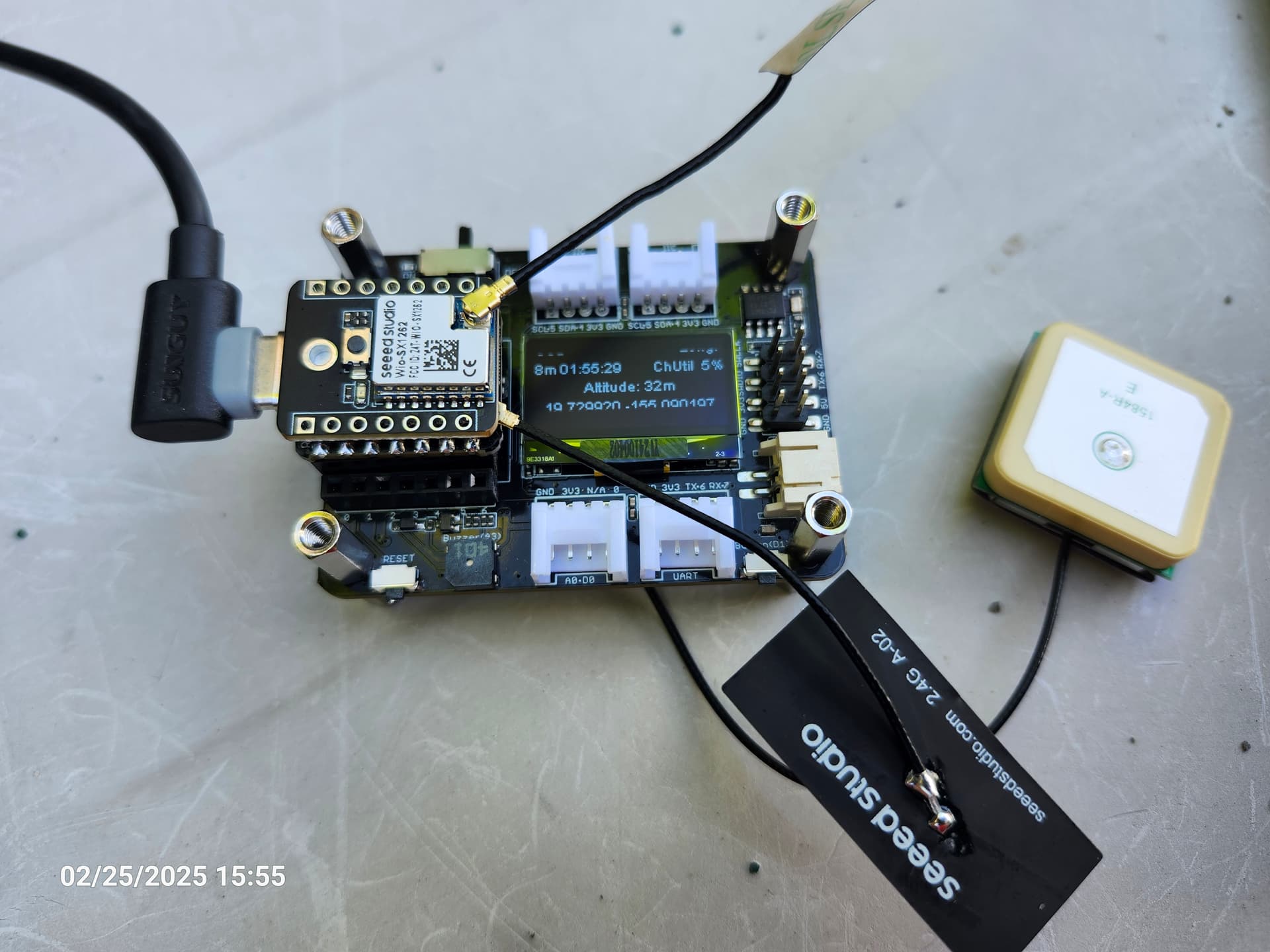 ESP32-S3 + L76K - Suddenly 