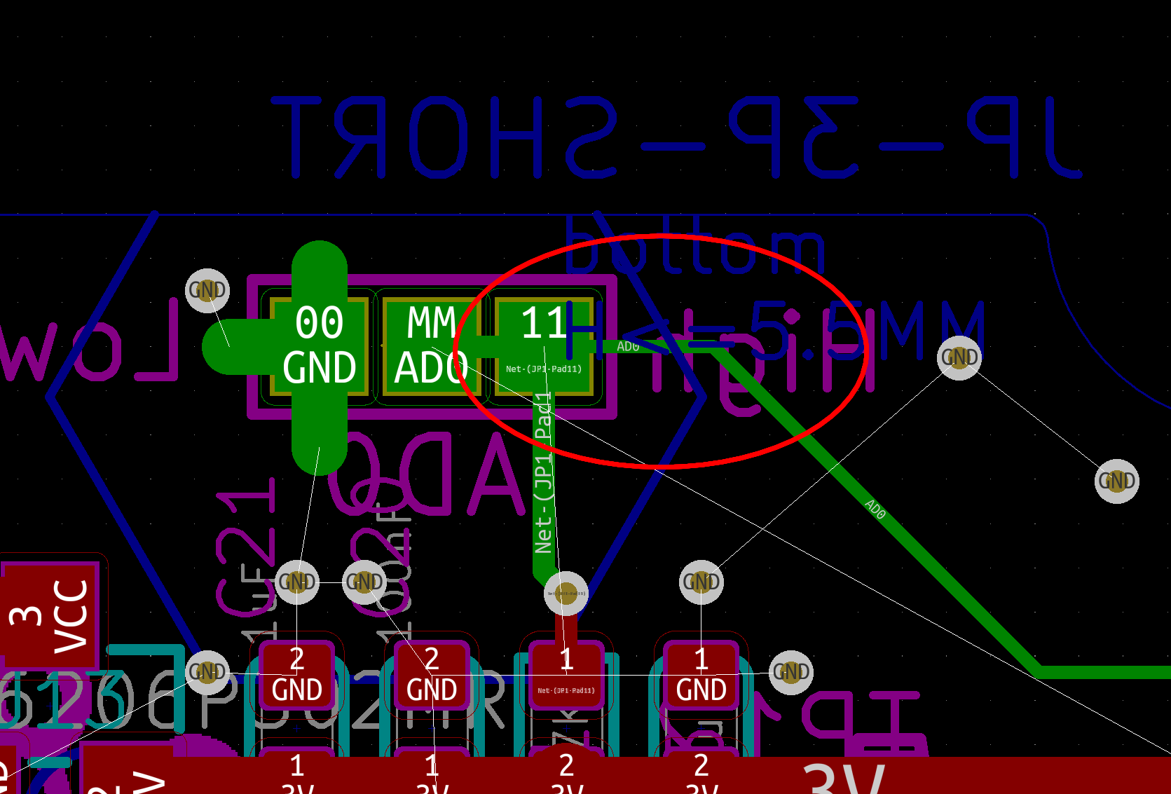 奔牛圖 Grove - 6-Axis Accelerometer&Gyroscope (BMI088): Layout