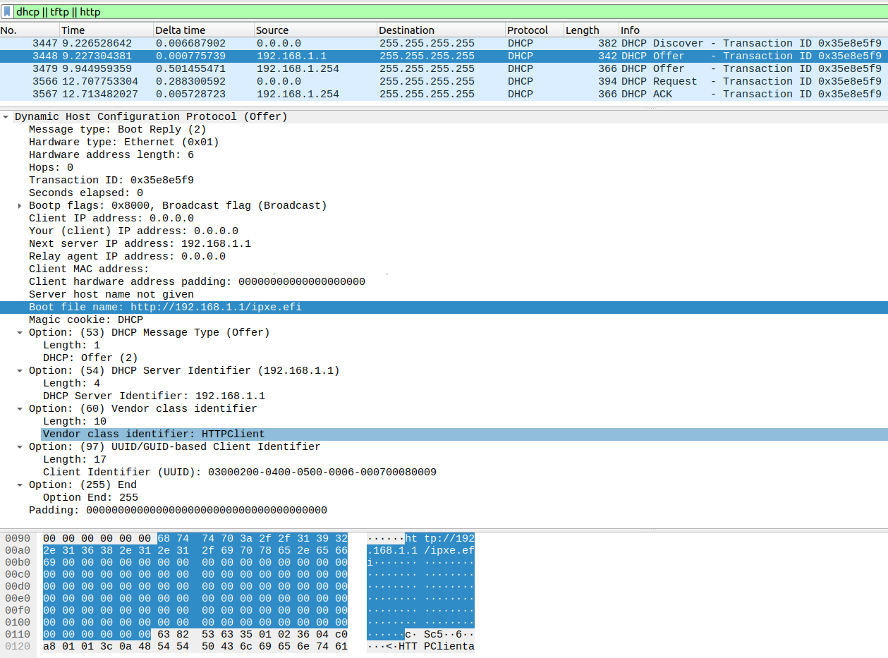 UEFI HTTP Boot with proxyDHCP - ODYSSEY Serials - Seeed Studio Forum