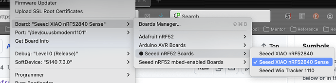 Seeed nRF52 Boards