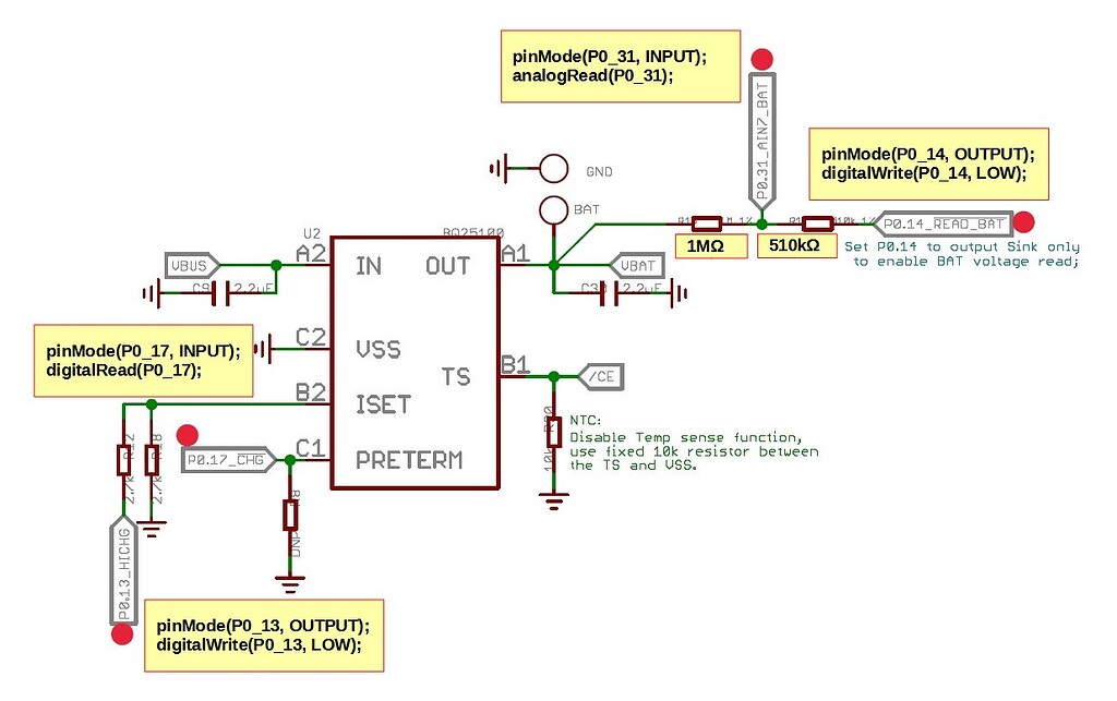 XIAO_BLE_Sense(mbed 2.7.2) battery charge and voltage