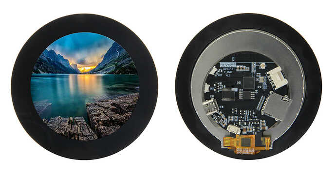 T-RGB-ESP32-S3-board-2.8-inch-round-display1