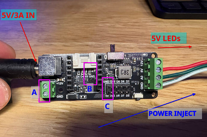 xiao with led board