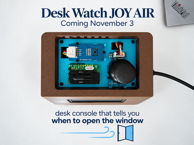 Présentation de Desk Watch JOY AIR