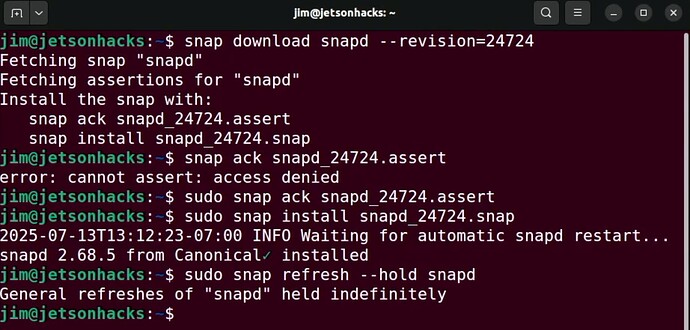 downgrade_snapd