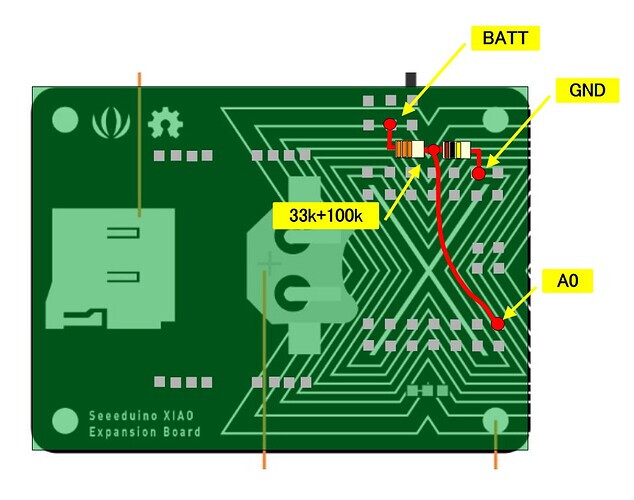 Battery voltage monitor and AD conversion for XIAO_ESP32C - XIAO