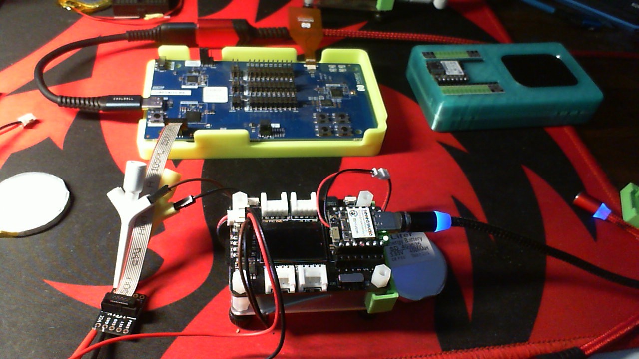🔋 nRF54L15 Xiao Battery BLE service (reading the battery level